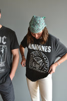 RAMONES "THE LOGO TEE" CHARCOAL