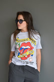 THE STONES "1981 POSTER TEE" PURPLE