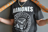 RAMONES "THE LOGO TEE" CHARCOAL